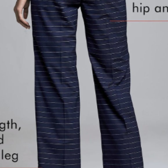 Banana Republic Logan Mid rise Menswear-inspired Cropped Pant 4 - Picture 3 of 10